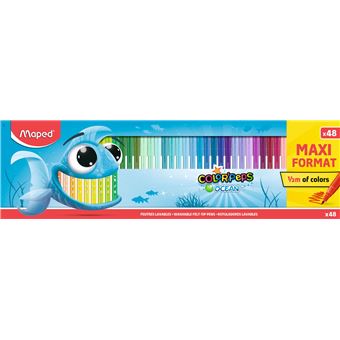 Maped Colorpeps Ocean Pack of 48