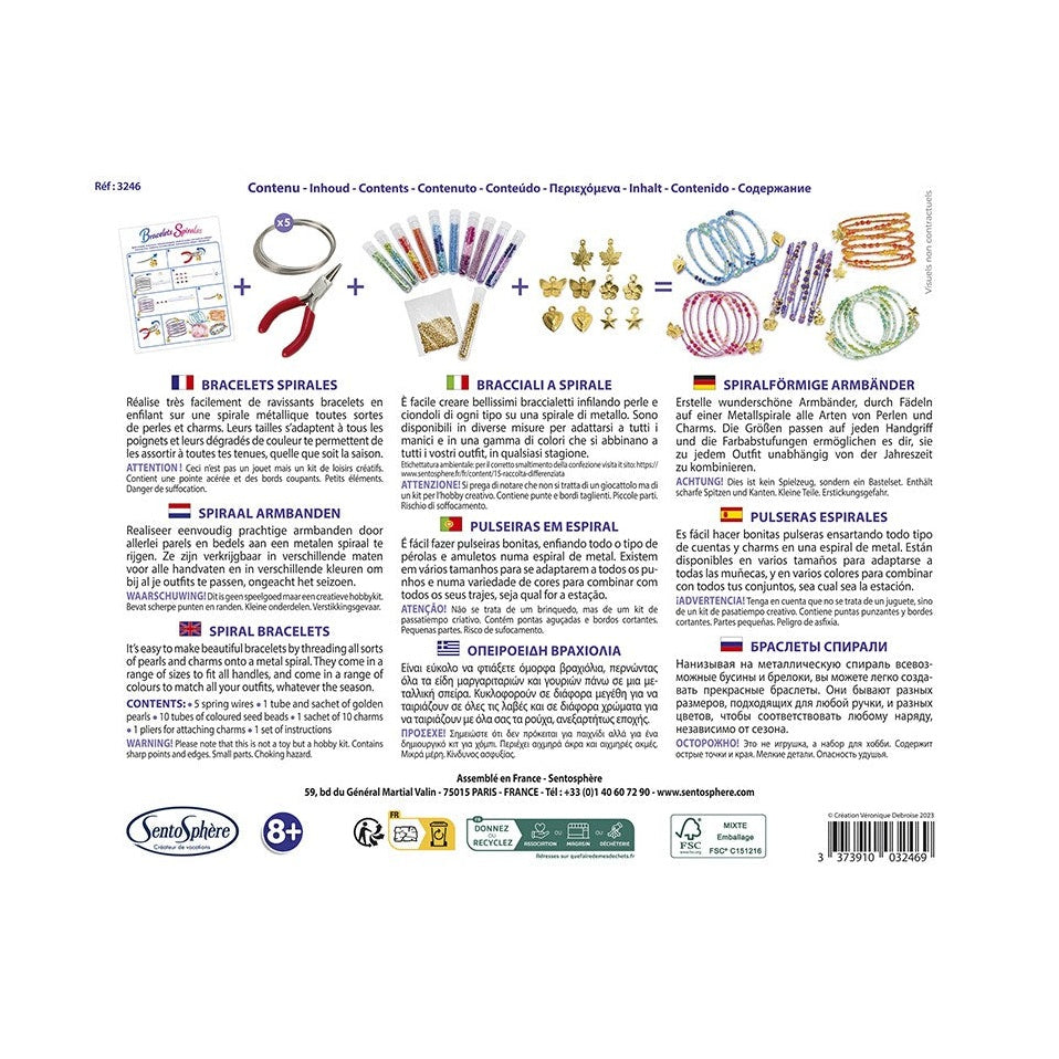 Bracelets Spirales by Sentosphere