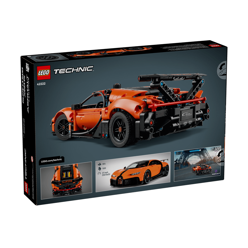 LEGO Bugatti Chiron Pure Sport Hypercar (42222) by LEGO