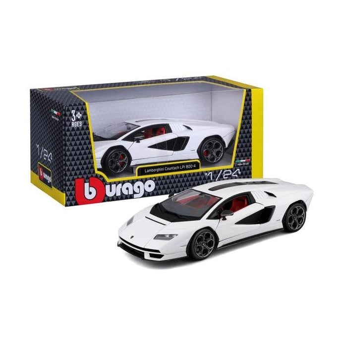 Burago 1:24 Lamborghini Countach LPI 800-4 (White) by Burago