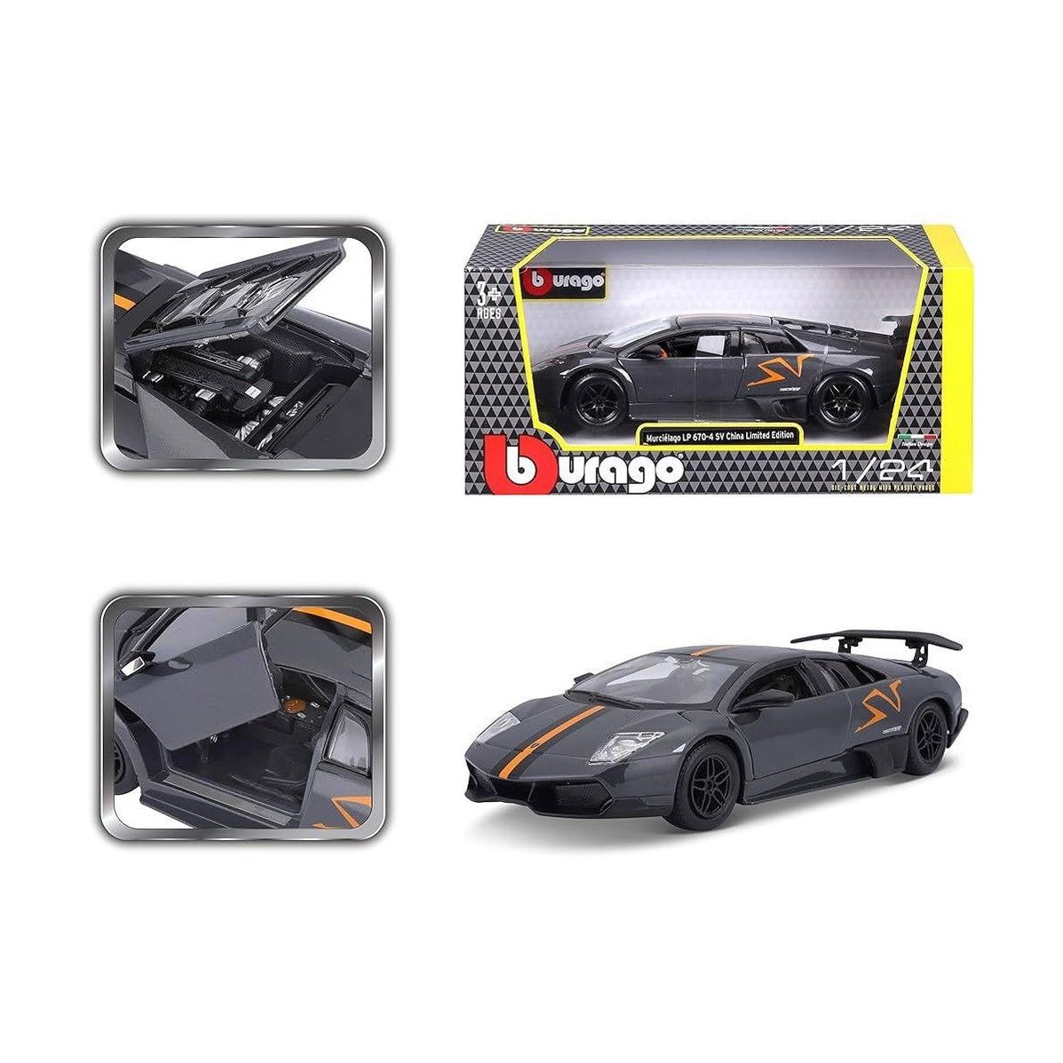 Burago Lamborghini Murcielago LP-670-4 SV China Limited Edition 1:24 by Burago