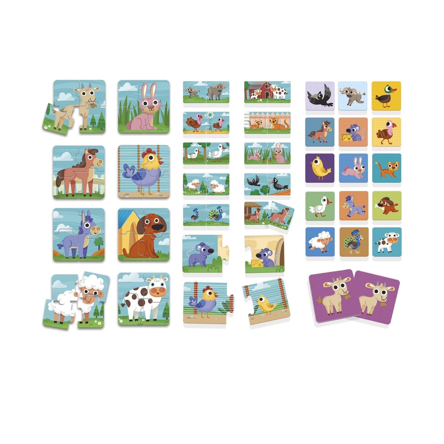 CAROTINA 8 PUZZLES PROGRESSIVE by Lisciani