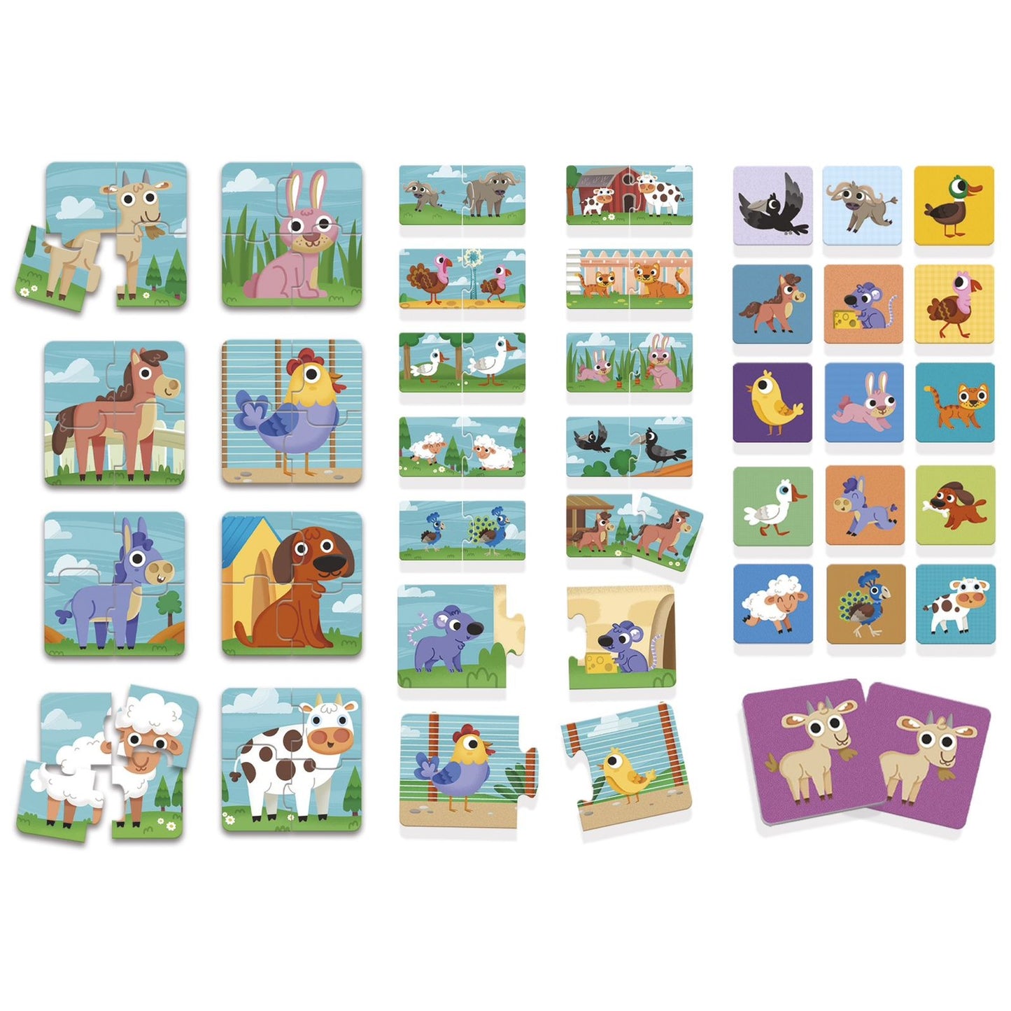 CAROTINA 8 PUZZLES PROGRESSIVE by Lisciani