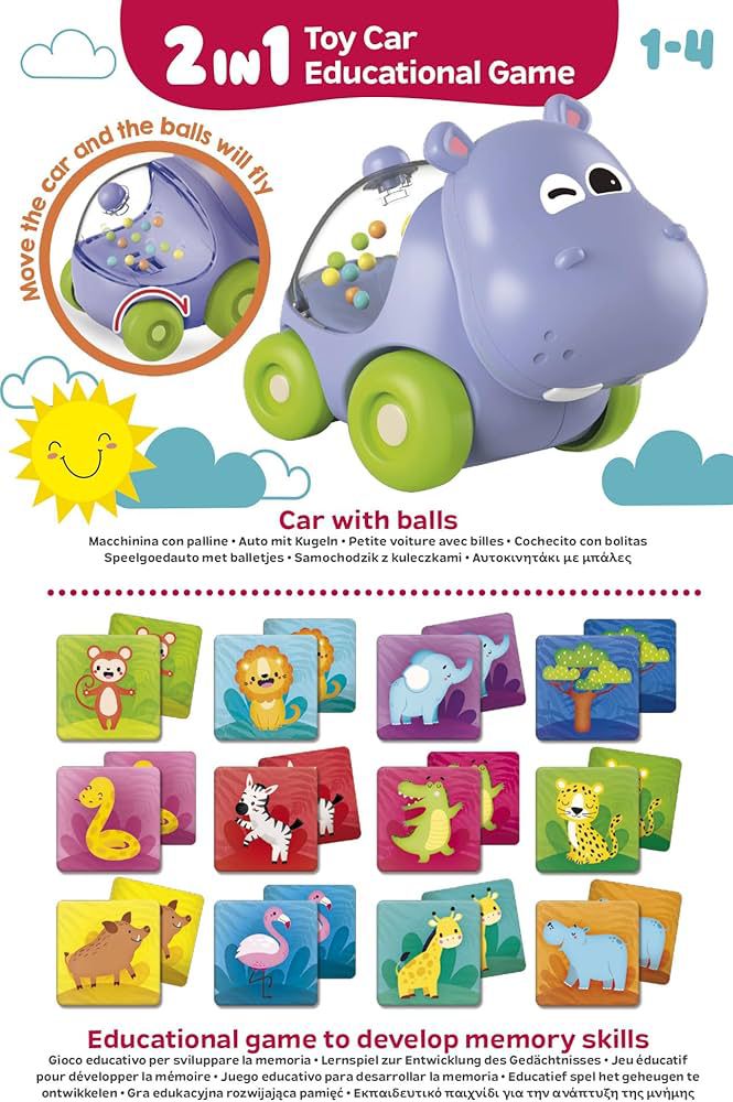 CAROTINA BABY 2in1 BABY CAR & MEMO
