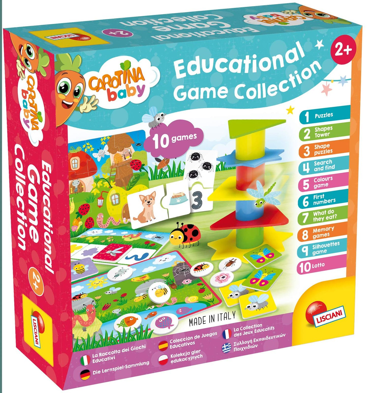 CAROTINA BABY EDUCATIONAL GAME COLLECTION