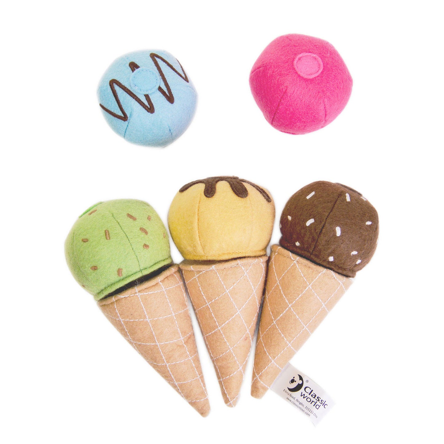 CLASSSIC WORLD ICE CREAM CONES20 by Classic World