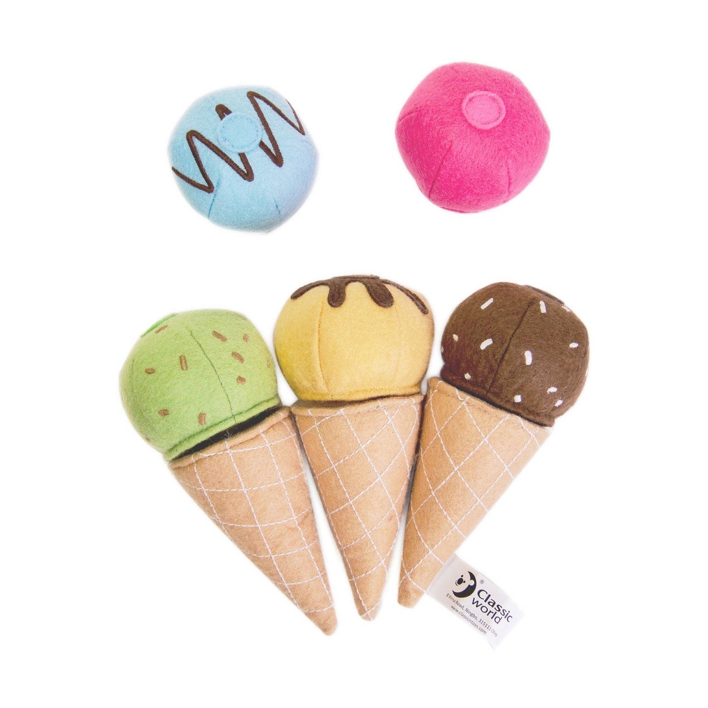 CLASSSIC WORLD ICE CREAM CONES20 by Classic World