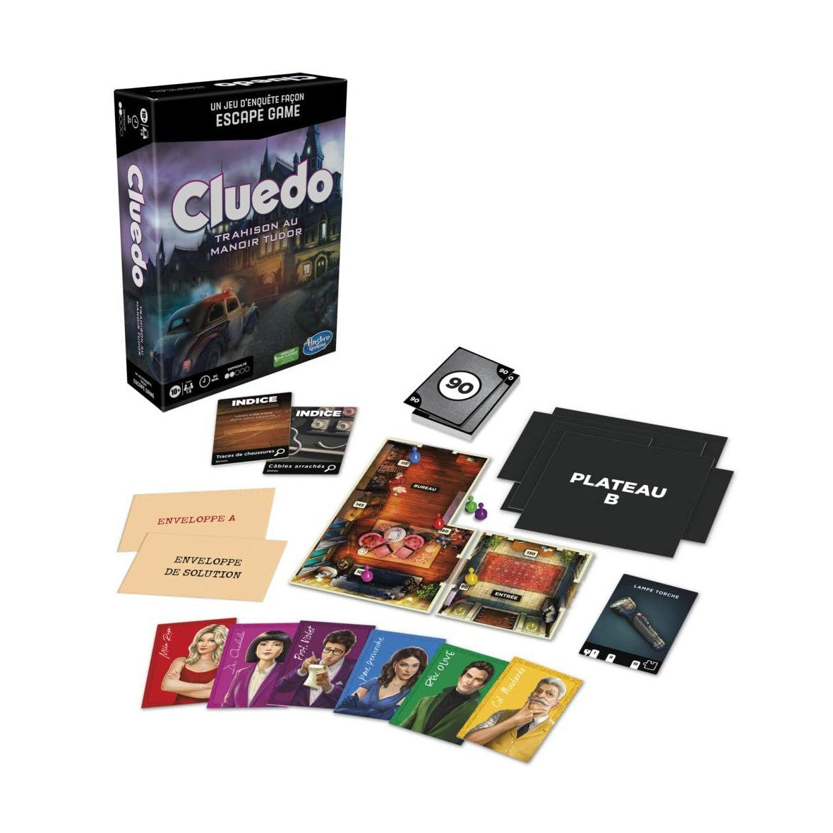 CLUEDO : TRAHISON AU MANOIR TUDOR by Hasbro