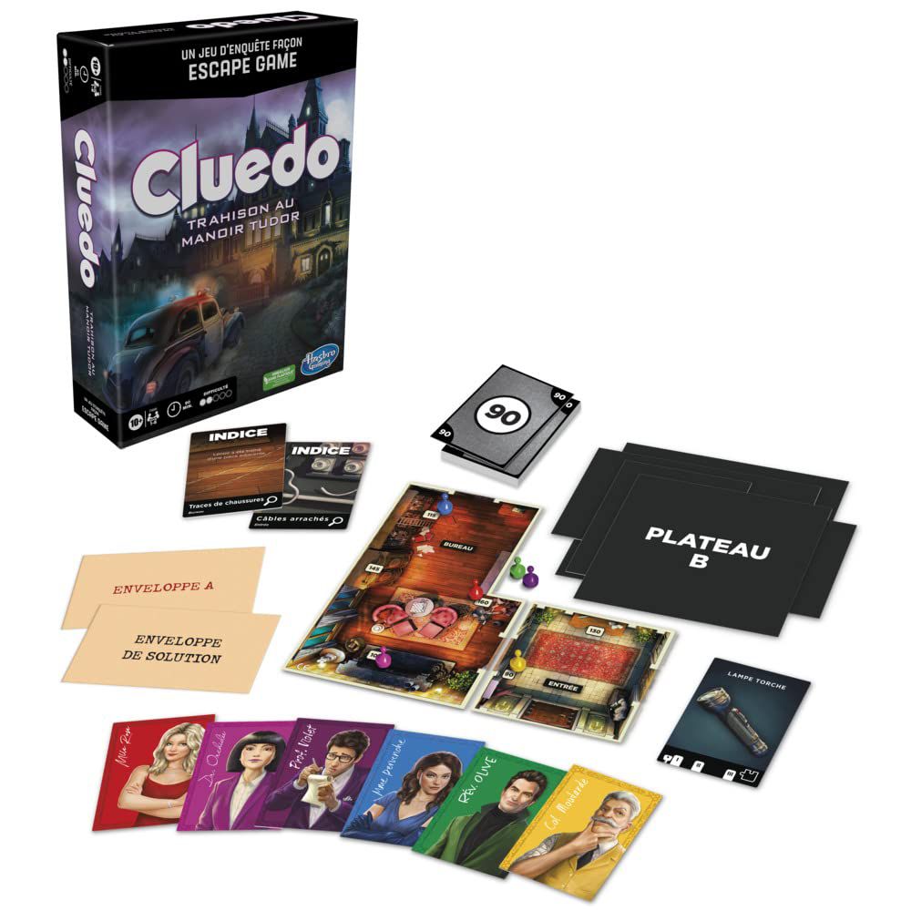 CLUEDO : TRAHISON AU MANOIR TUDOR