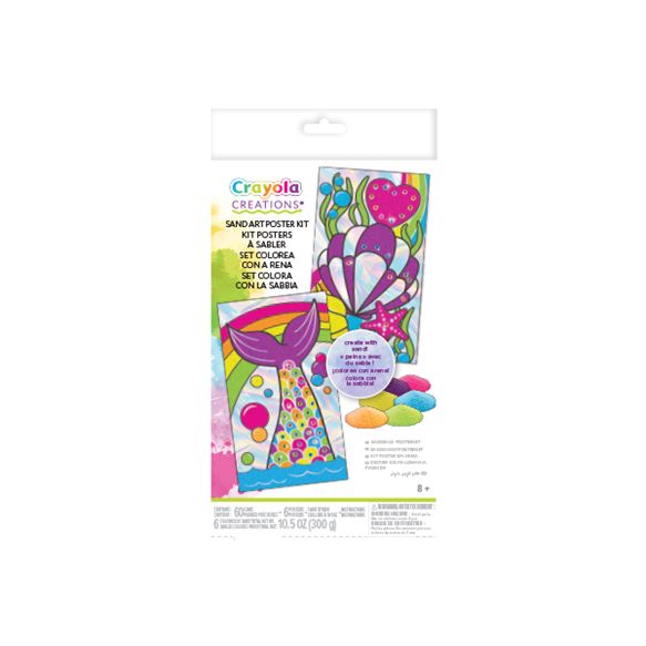 CRAYOLA CREATIONS SAND ART POSTER KIT