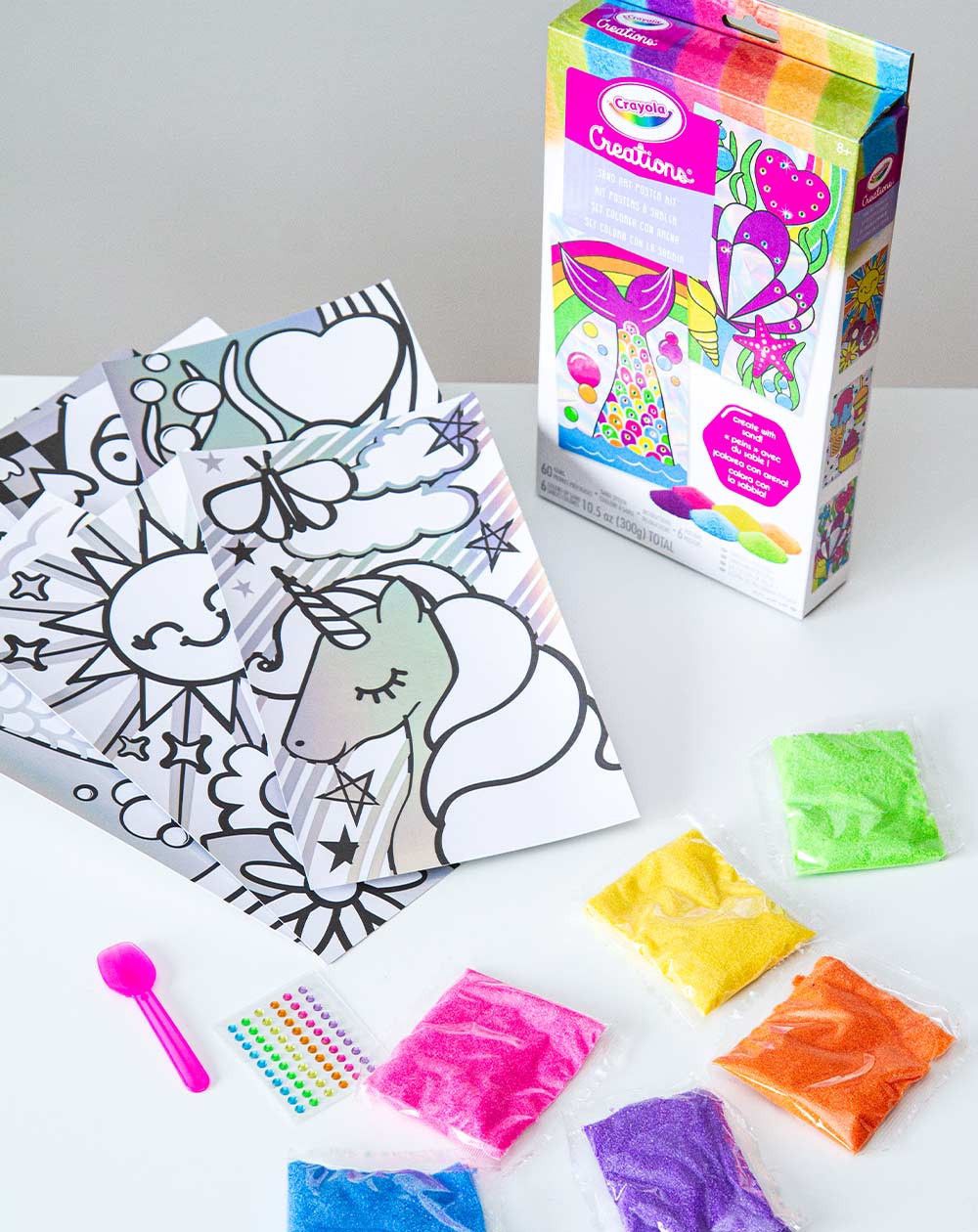 CRAYOLA CREATIONS SAND ART POSTER KIT