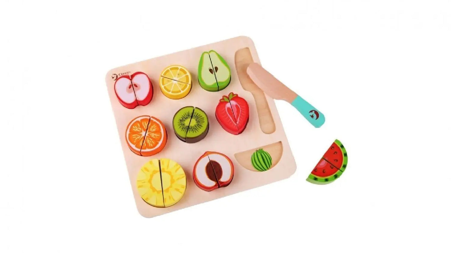 CLASSIC WORLD – CUTTING FRUIT PUZZLE
