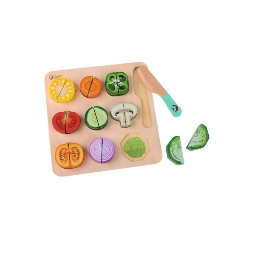 CLASSIC WORLD CUTTING VEGETABLES PUZZLE