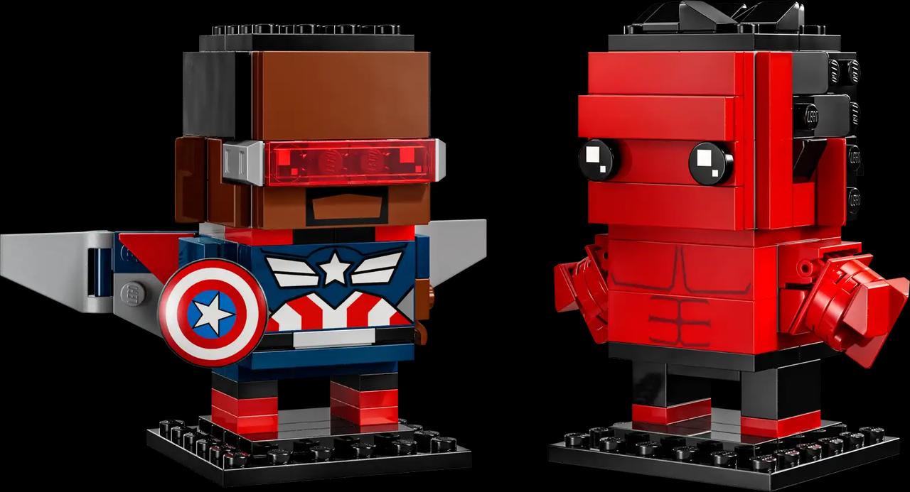 Captain America & Red Hulk Figures (40668)