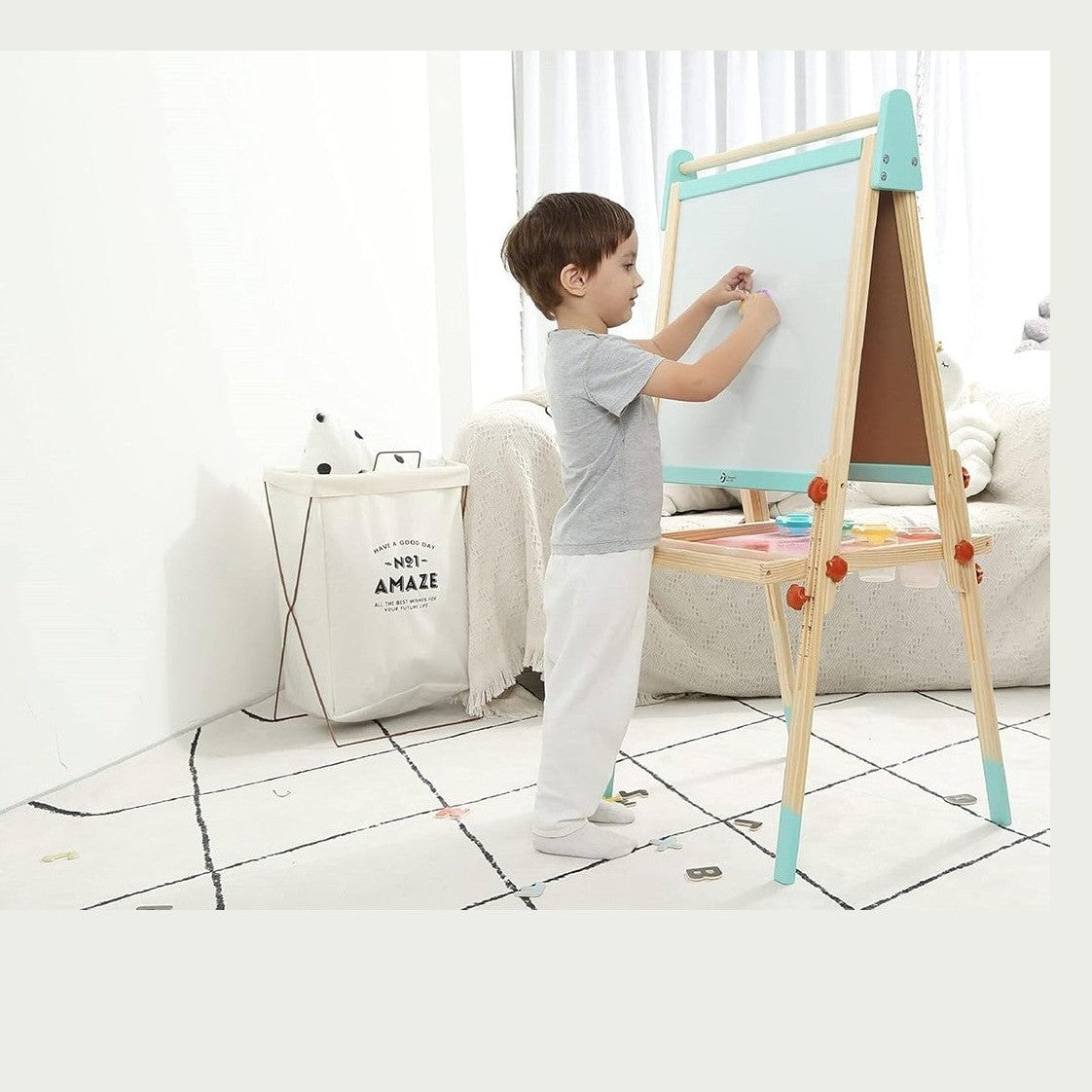 Classic World Wooden Double-Sided Multi-Functional Art Easel by Classic World