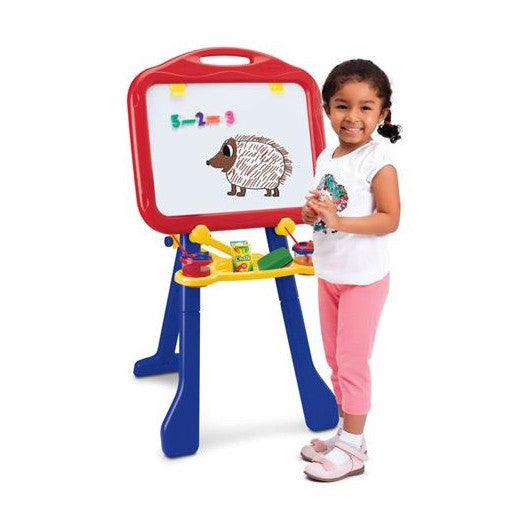 Crayola 4-in-1 Tripod Easel With Dry-Erase Board & Chalkboard by Crayola