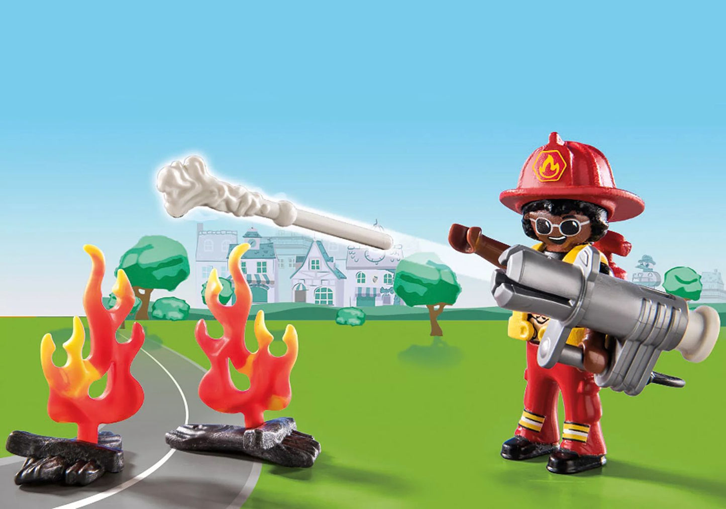Playmobil DUCK ON CALL - Fire Rescue Action: Cat Rescue (70917)