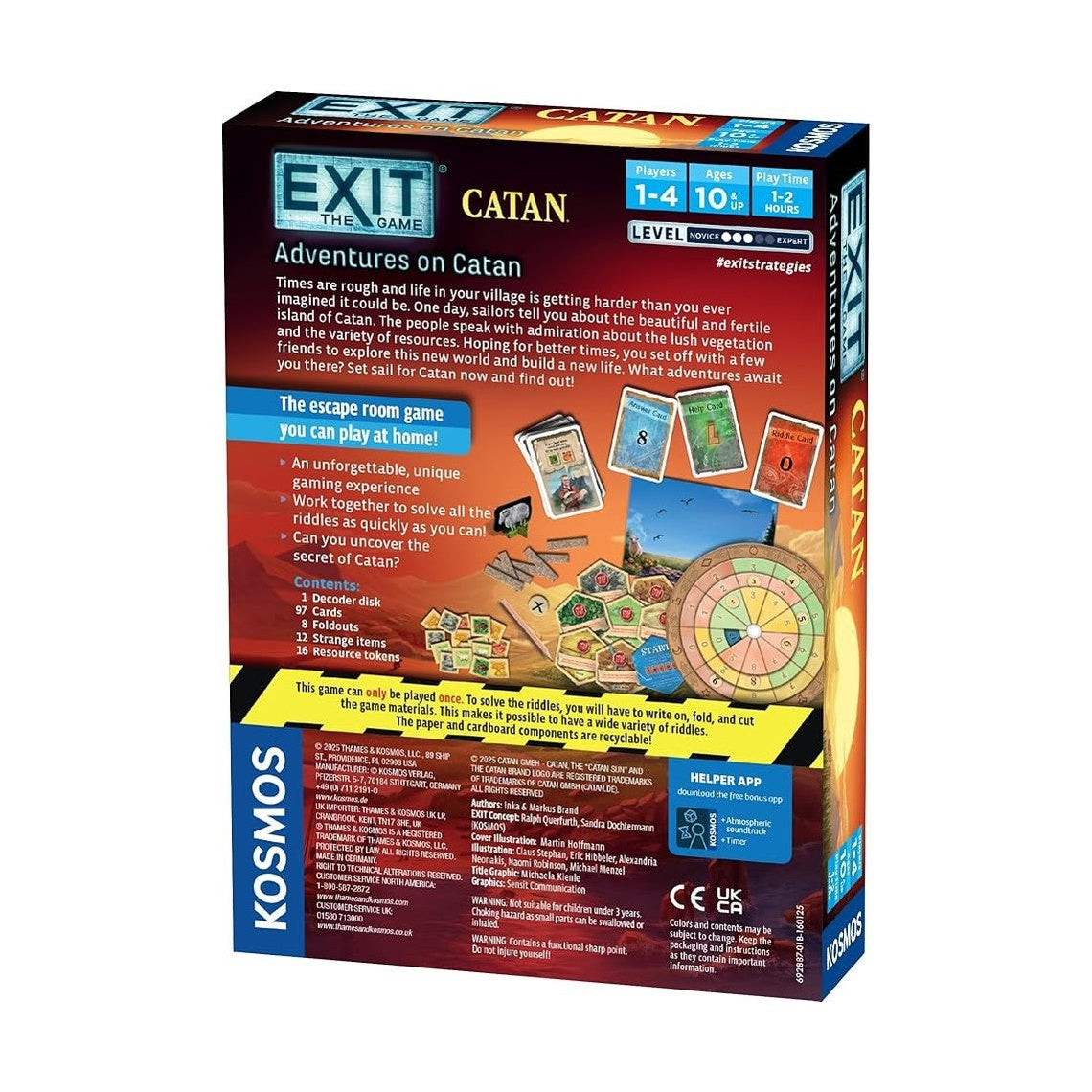 EXIT : ADVENTURES ON CATAN by Kosmos