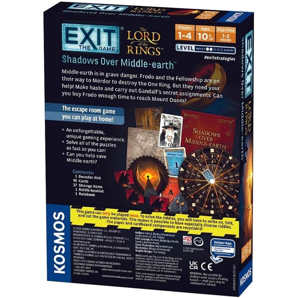 EXIT : SHADOWS OVER MIDDLE EARTH by Kosmos
