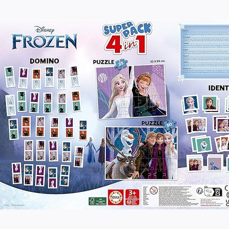 Educa - Frozen Superpack 4-in-1 by Educa