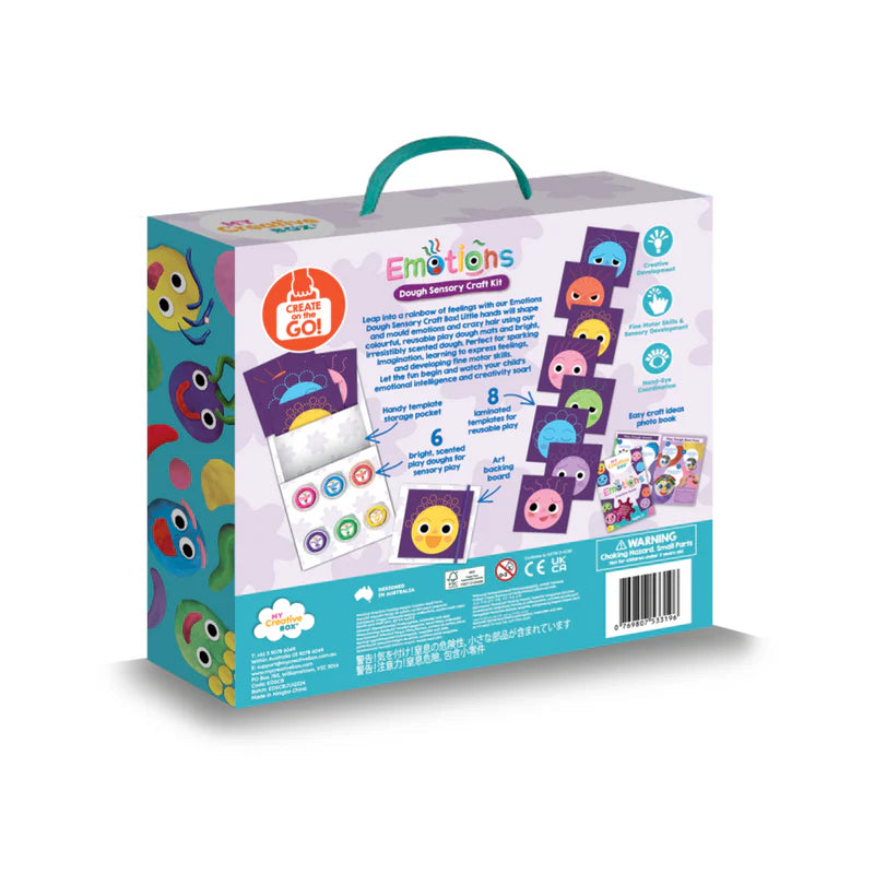 Emotions Dough Sensory Craft Kit by My Creative Box
