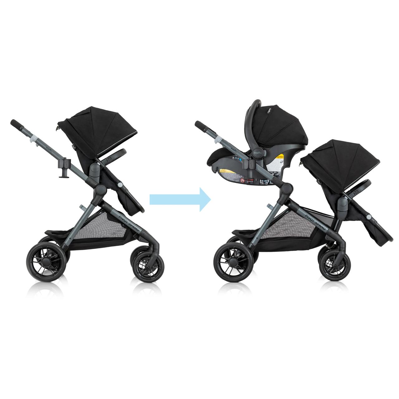 Evenflo Pivot Xpand Travel System Securemax by Evenflo