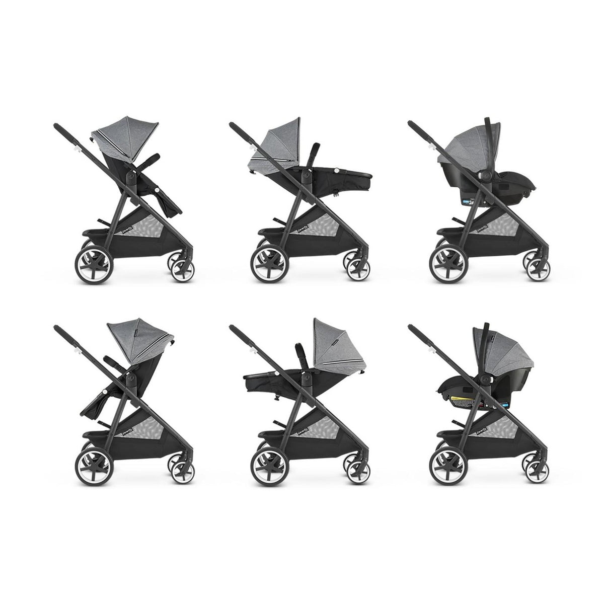 Evenflo Shyft Travel System With Securemax by Evenflo