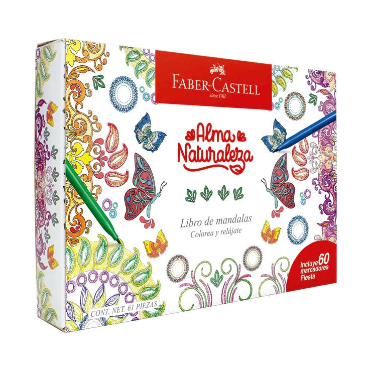 FABER CASTELL ALMA NATURALEZA MANDALA SET by Faber-Castell