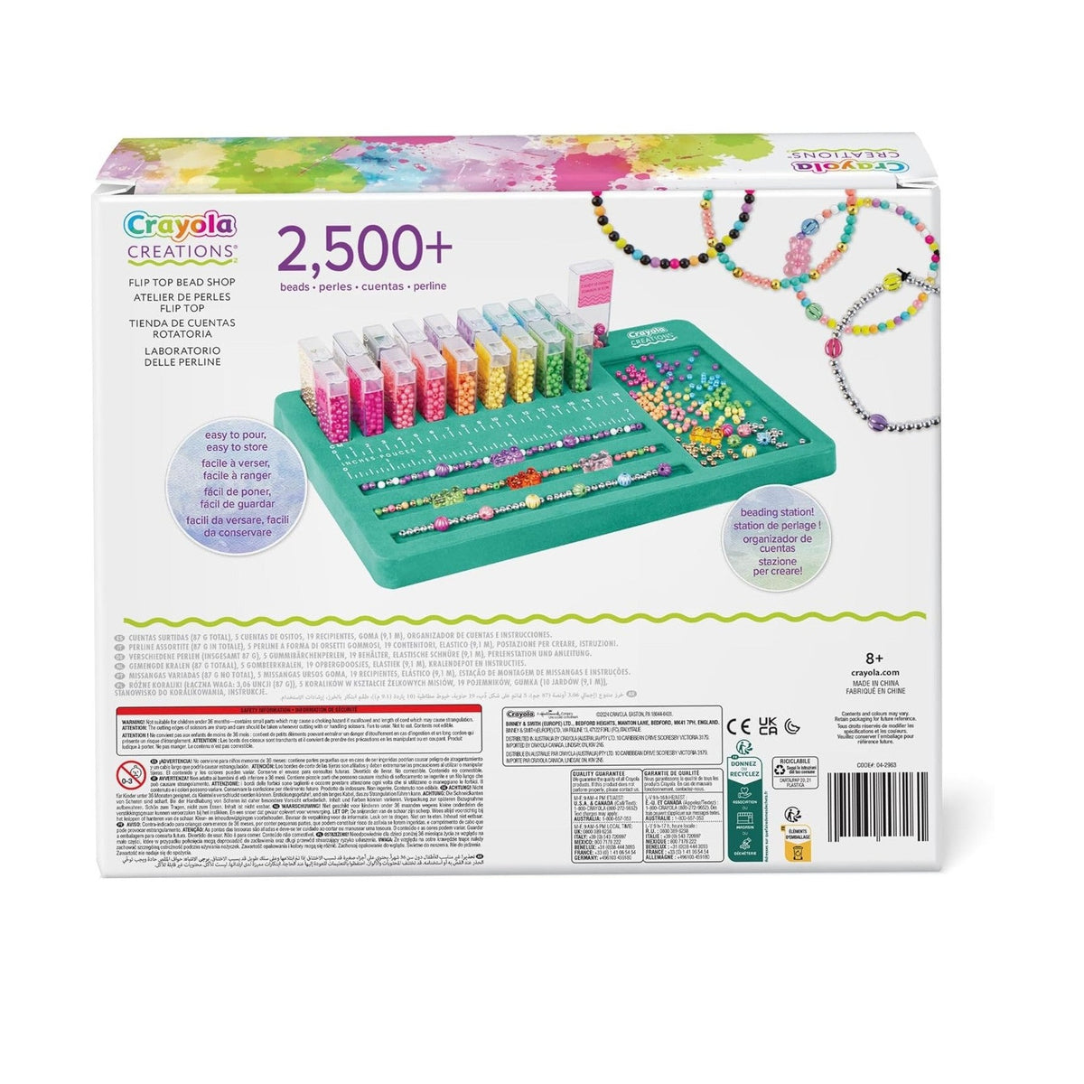 FLIP TOP BEAD SHOP by Crayola