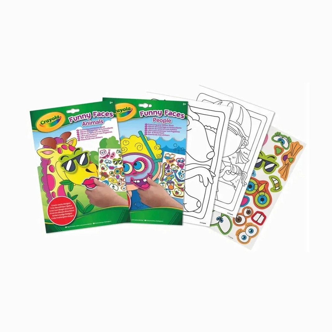 FUNNY FACES ANIMALS by Crayola