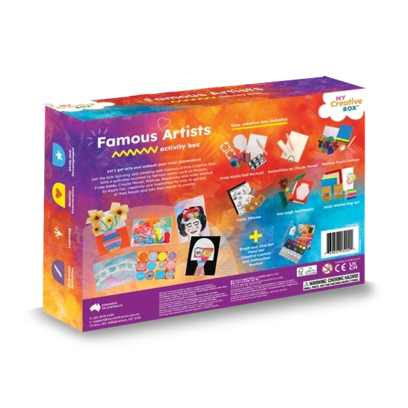 Famous Artists Craft Activity Box by Big Potato Games