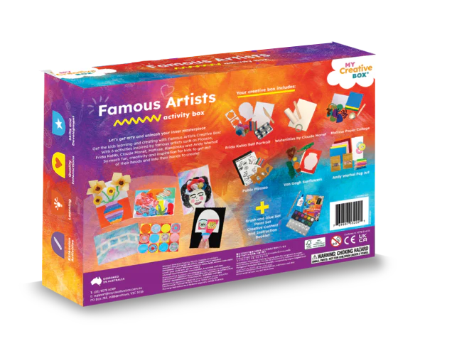 Famous Artists Craft Activity Box