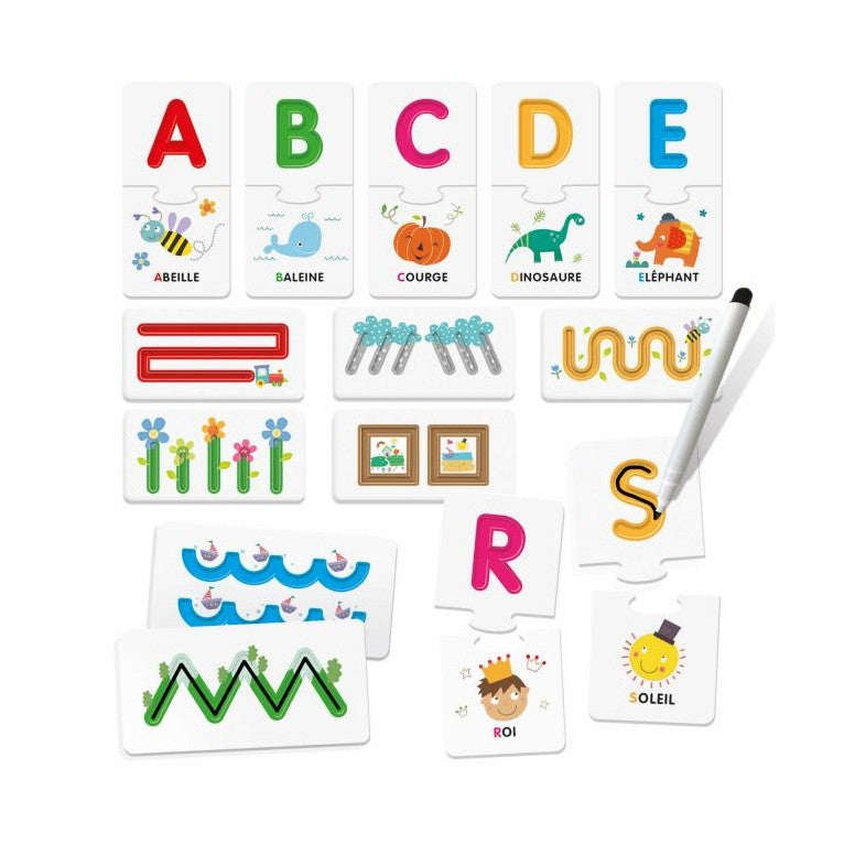 HEADU ALPHABET JE JOUE ET J'ECRIS by HEADU