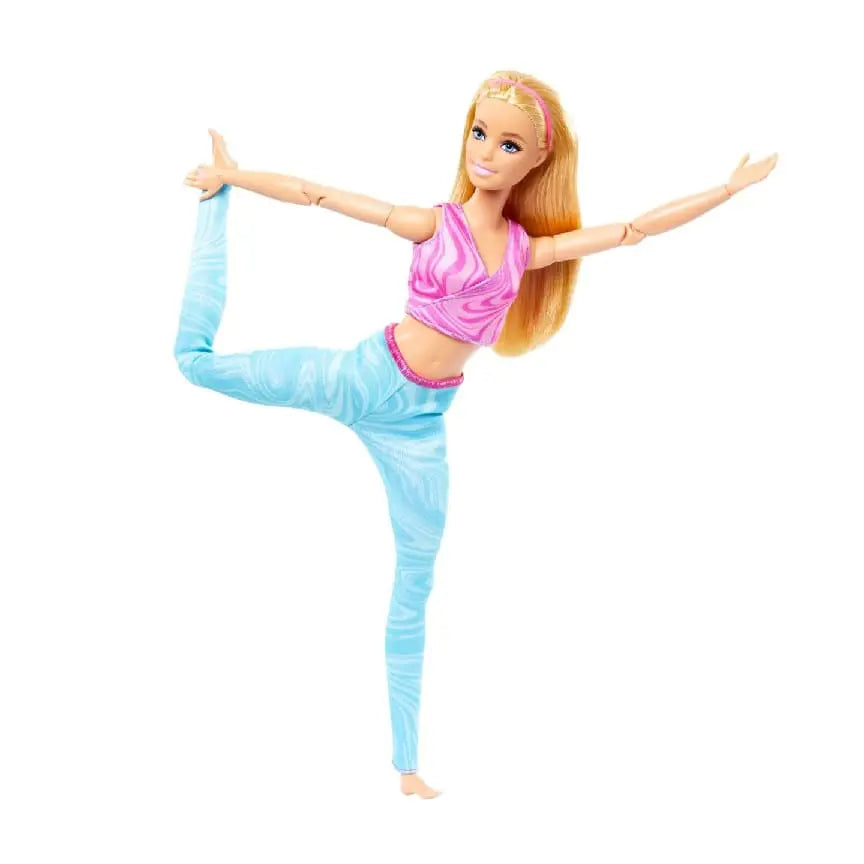 Barbie Made To Move Fashion Doll – Blonde