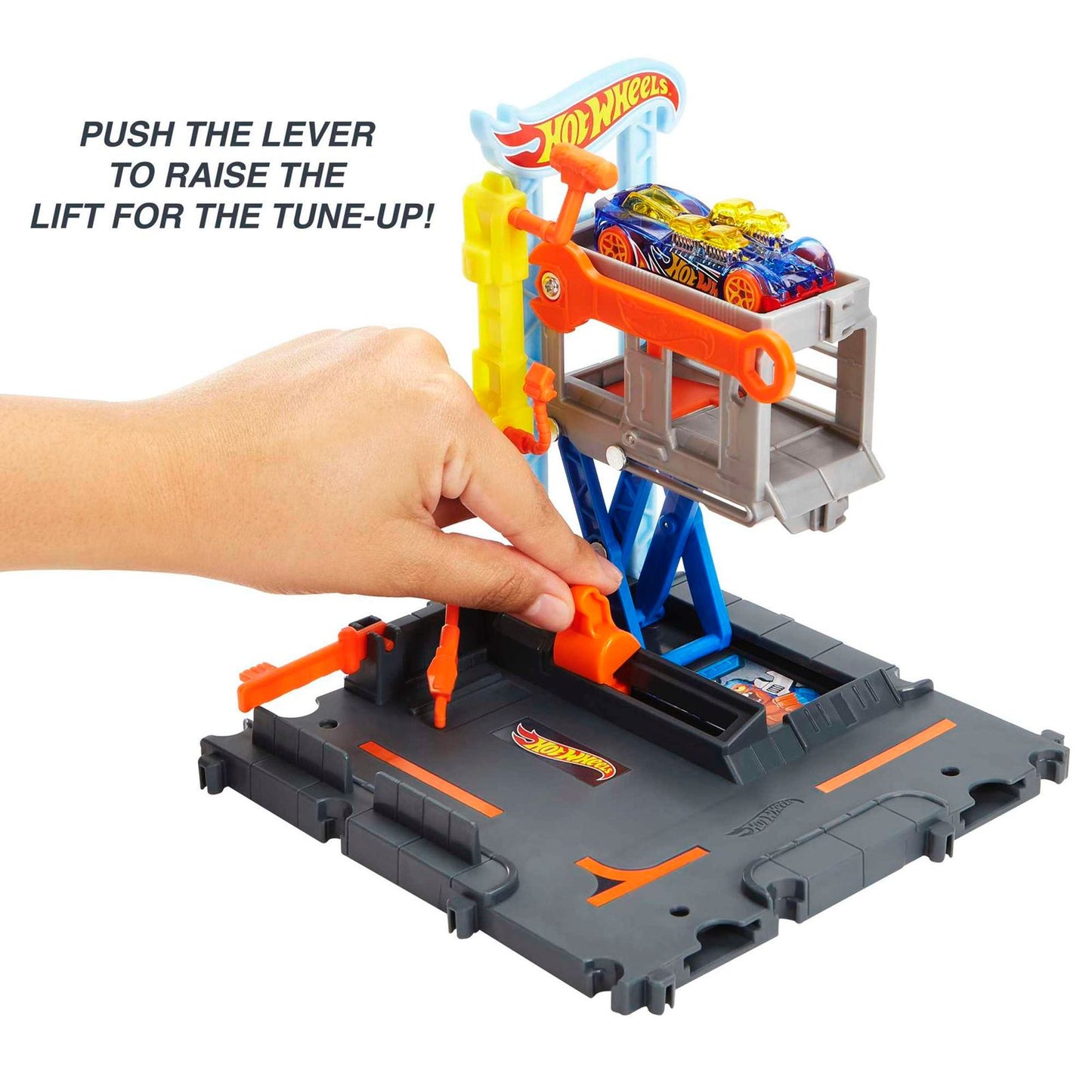 Hot Wheels City Downtown Repair Station by Mattel