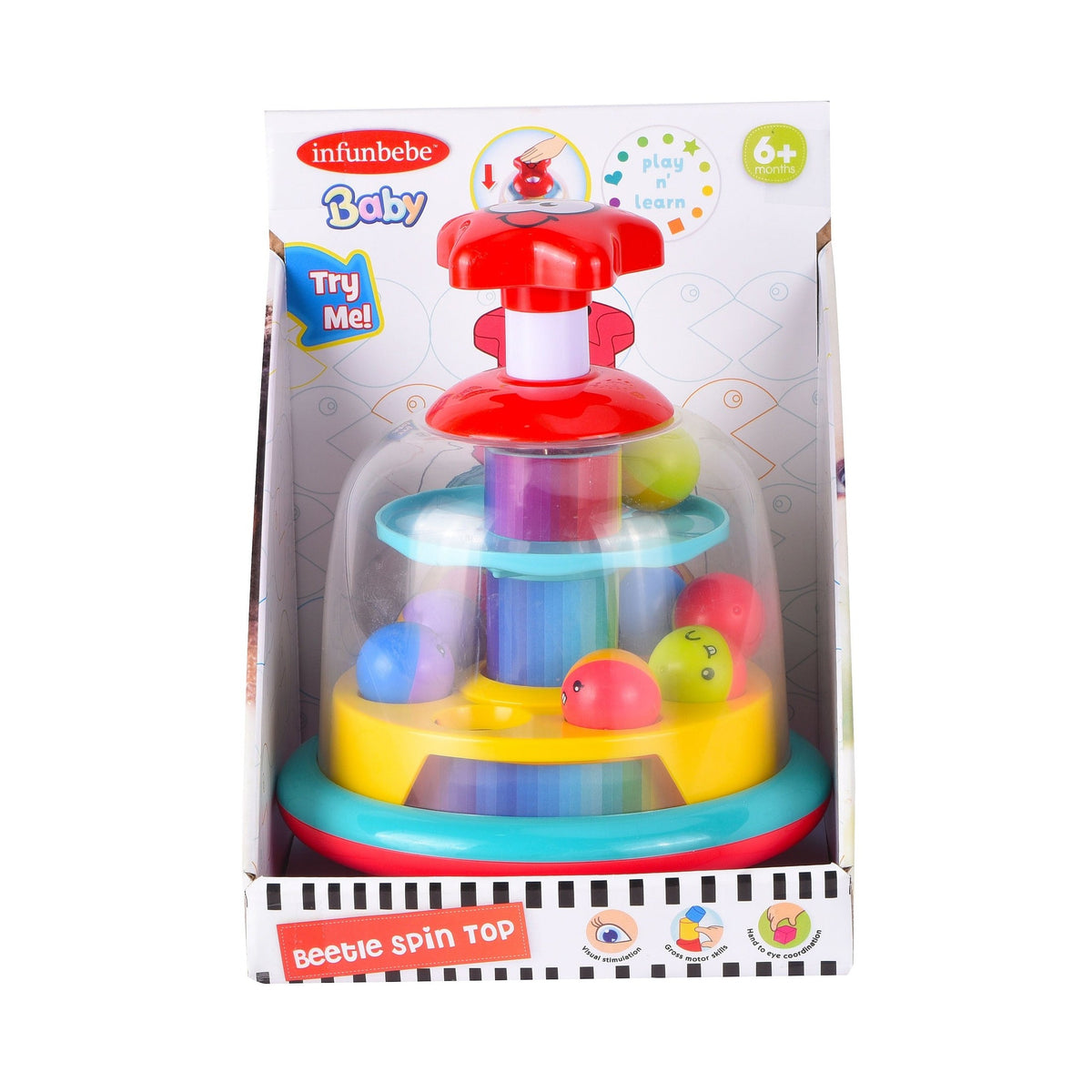 INFUNBEBE BEETLE SPIN TOP by INFUNBEBE