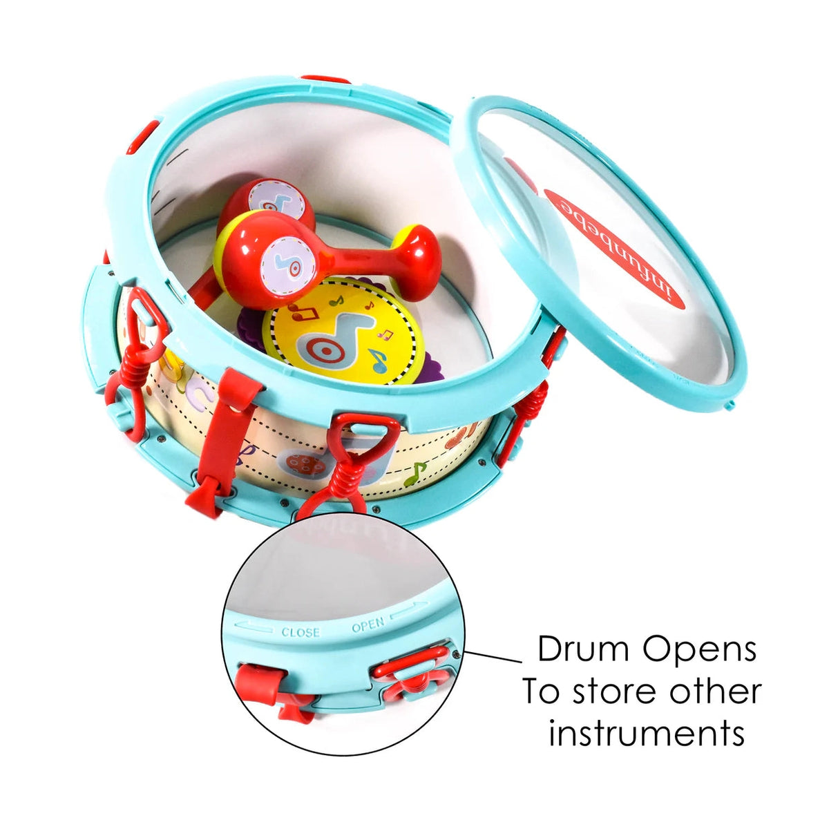 INFUNBEBE MY 1ST DRUMSET by INFUNBEBE