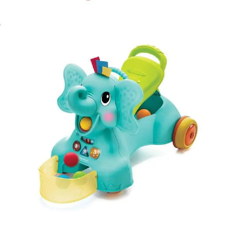 Infantino – 3 In 1 Sit, Walk & Ride Elephant by Blue Box Kids