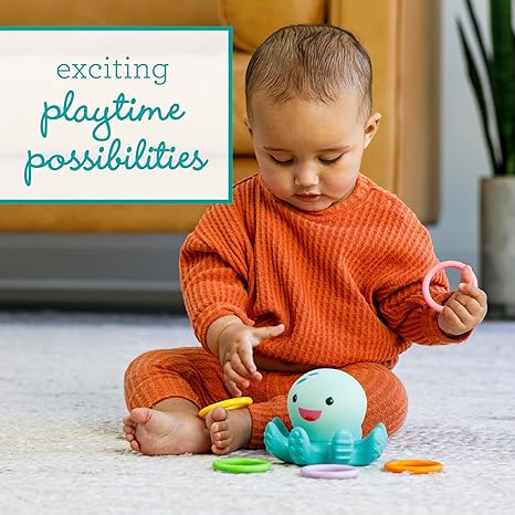 Infantino Light Up Ring Catcher by Blue Box Kids