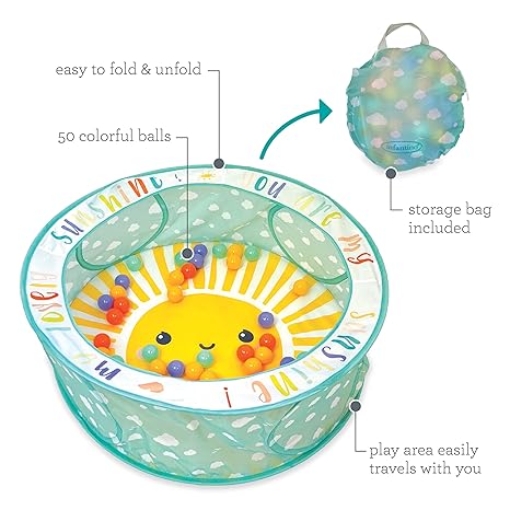 Infantino Pop-Up Ball Pit by Blue Box Kids