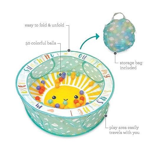 Infantino Pop-Up Ball Pit by Blue Box Kids