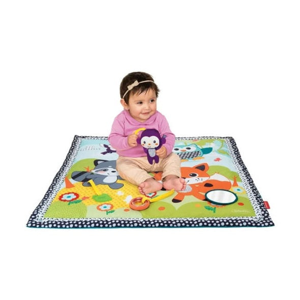 Infantino Safari Activity Gym & Play Mat 76 x 76 cm by Blue Box Kids