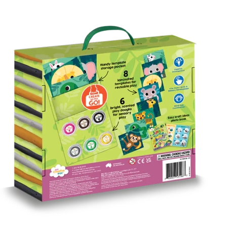 Jungle Dough Sensory Craft Kit by My Creative Box