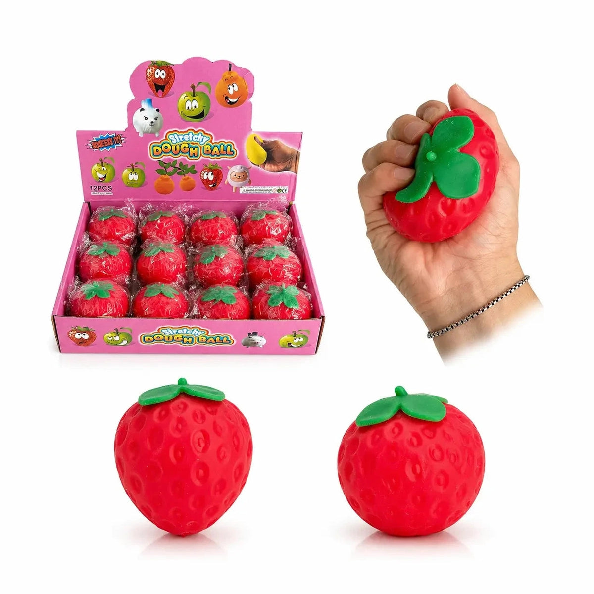 Strawberry Sponge Squishy by OFFBRAND