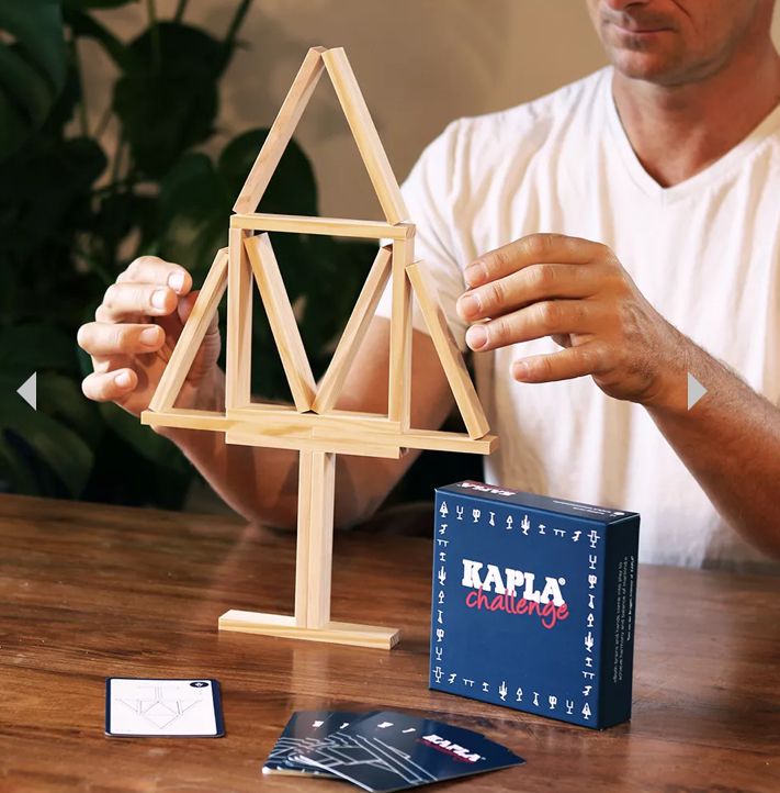 Kapla challenge 16 planks