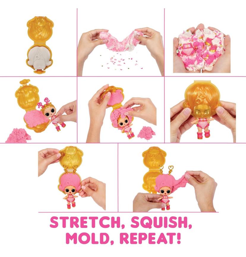 L.O.L. Surprise! Squish Sand Magic Hair Tots