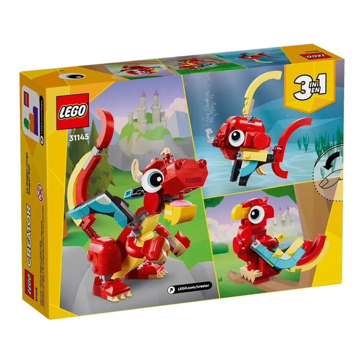 LEGO 3in1 Red Dragon 31145