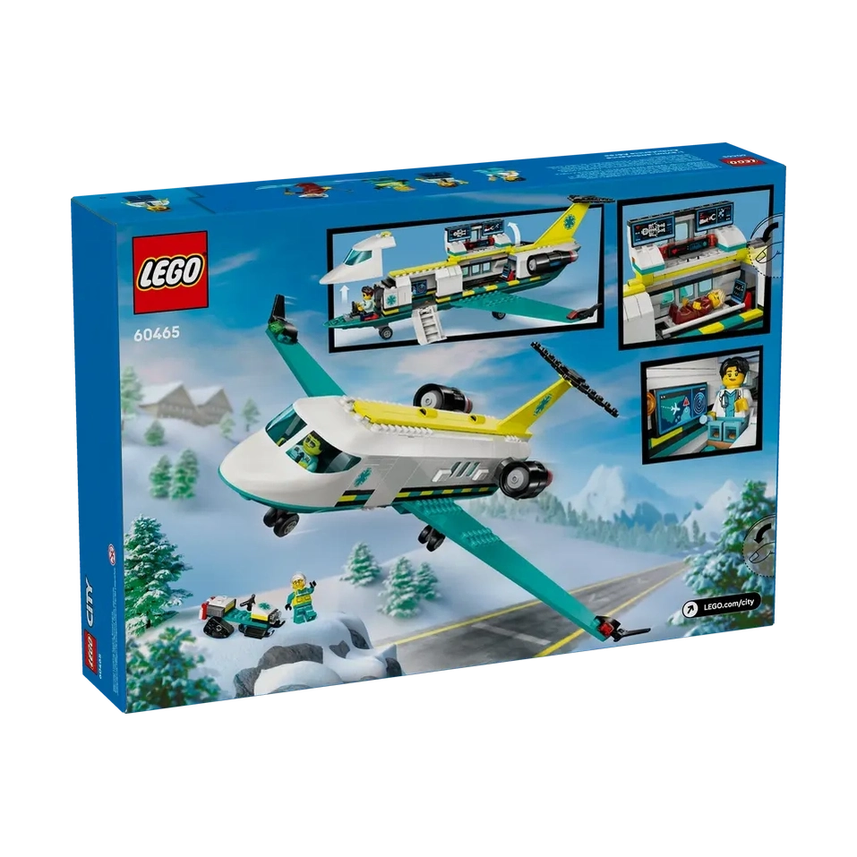 LEGO EMERGENCY AIR AMBULANCE AIRPLANE (60465) by LEGO