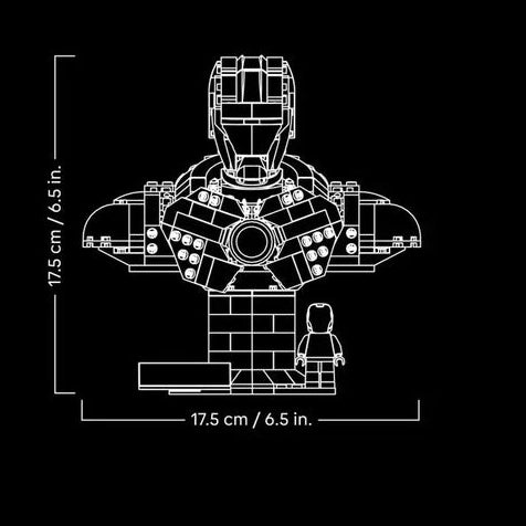 LEGO Iron Man MK4 Bust (76327) by LEGO