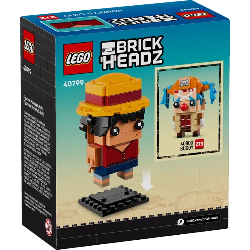 LEGO Monkey D. Luffy Figure (40799) by LEGO